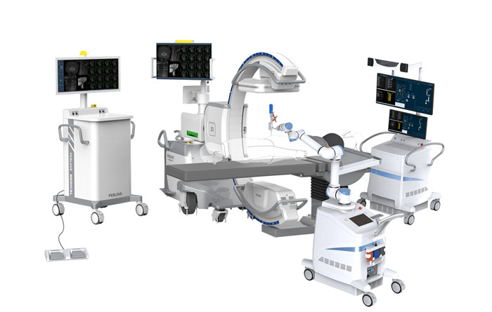 骨科手術(shù)機(jī)器人搭配3D C形臂 骨科手術(shù)機(jī)器人搭配3D C形臂