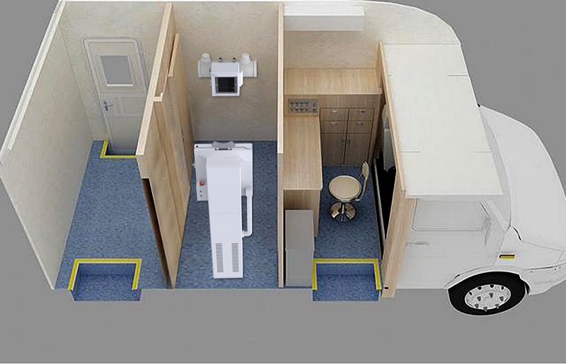 車載DR在體檢車