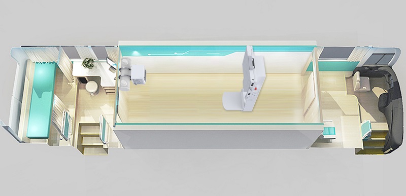 車載DR在醫療車